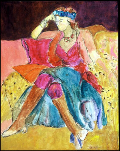 Mara in Turquoise & Fuschia