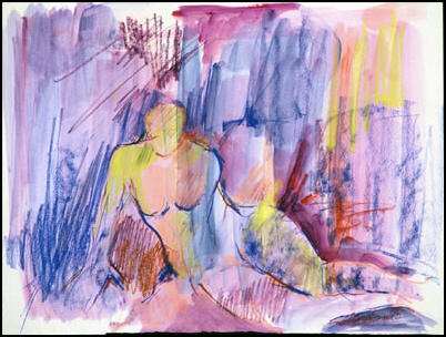 Woman in Primary Colors II